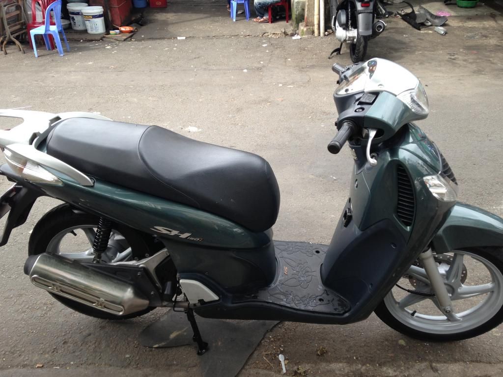 SH150i nhập Ý 2k8 màu xanh đá - 2