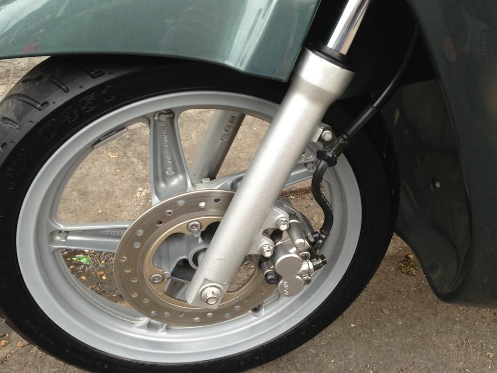 SH150i nhập Ý 2k8 màu xanh đá - 5