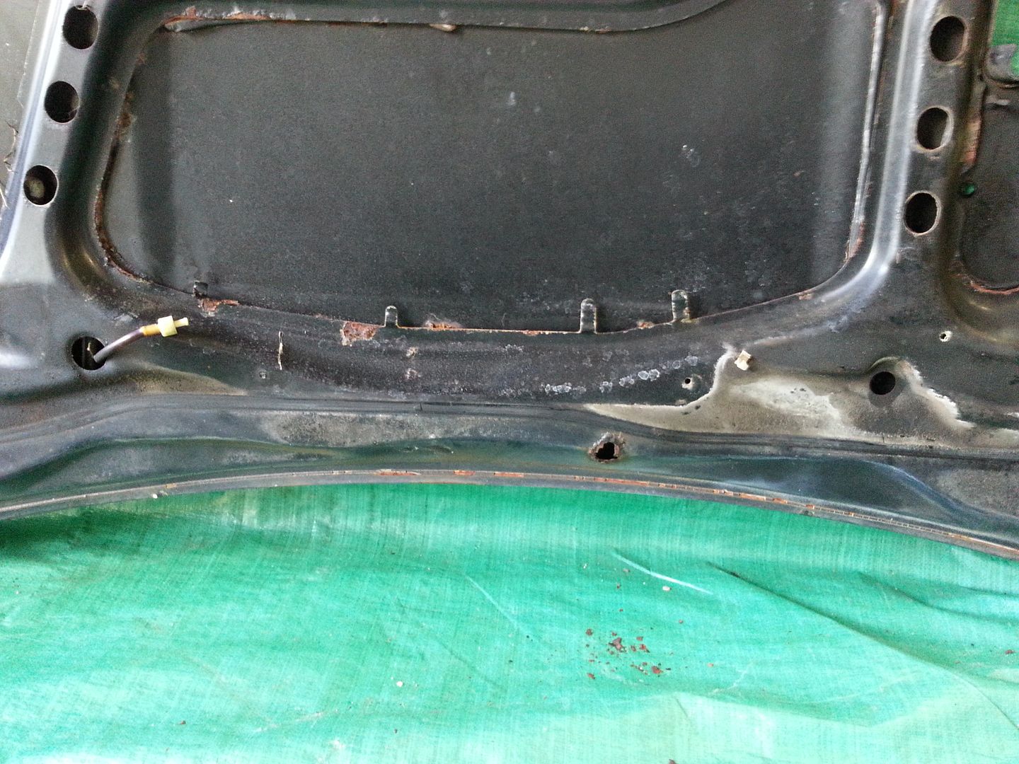 8485 Nissan Z31 300ZX Turbo hood scoop air intake vent JDM OEM PICK UP