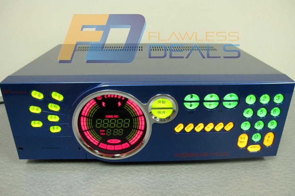 RARE Excellent KY Kumyoung Chorus HD 5000 Karaoke Music Machine Player