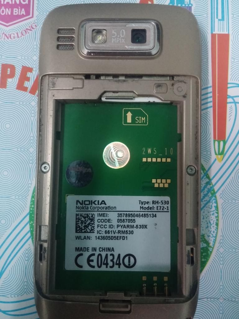 Cần Bán Nokia E72 huyền thoại màu Đồng - 5