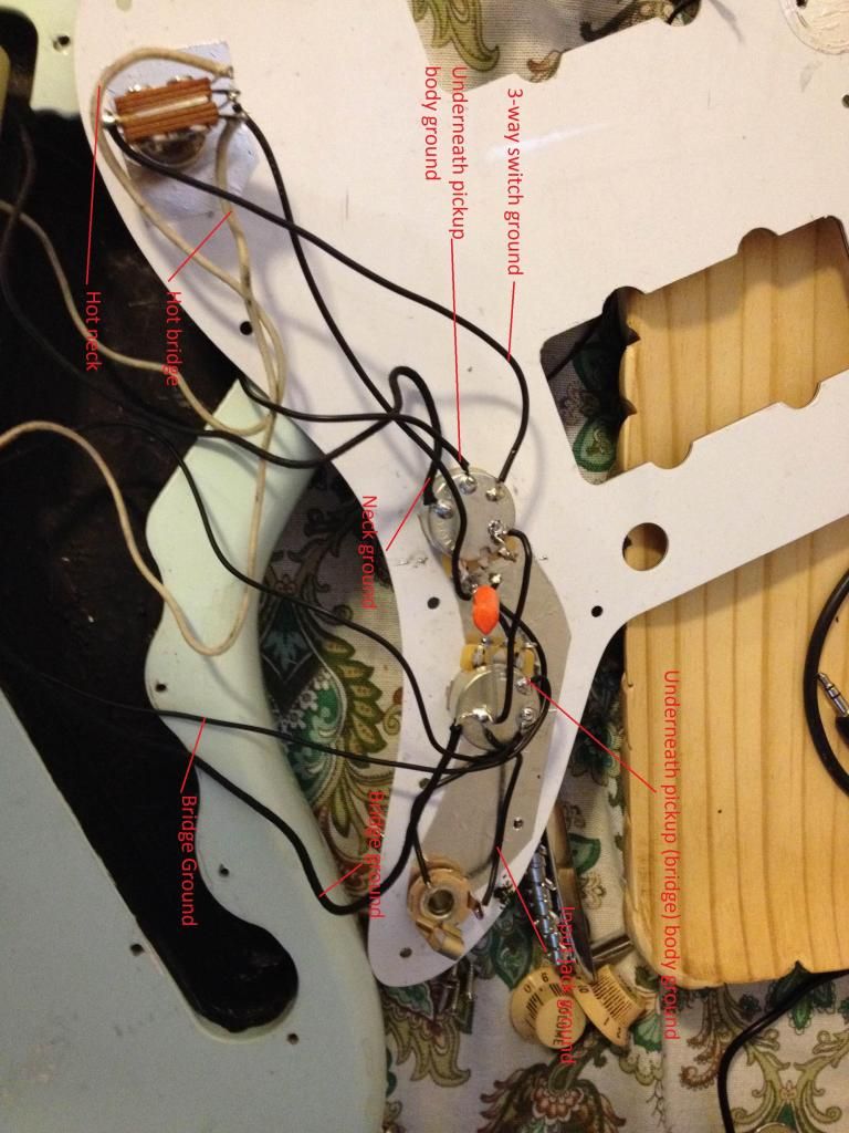 Grounding Issue Jazzmaster Mike & Mike's Guitar Bar