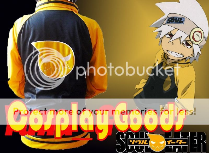 Soul Eater Cosplay Jacket Anime Manga Soul Evans New