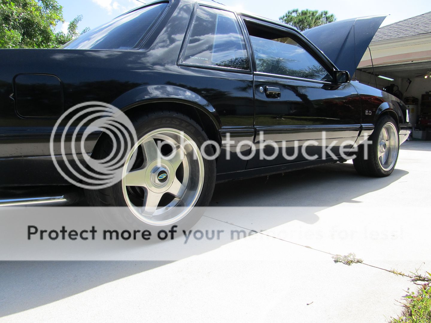 79 1993 Mustang Steeda Pentar Wheels Rims Tires ROH Rial 4 Lug RARE Saleen 17"